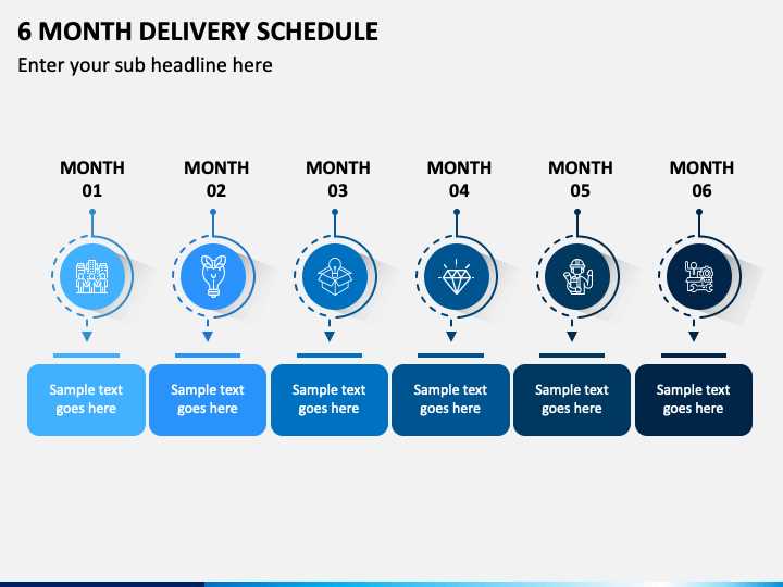 delivery calendar template