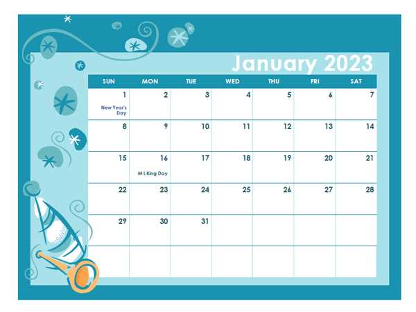 free preschool calendar templates