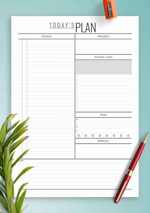 free printable daily calendar templates