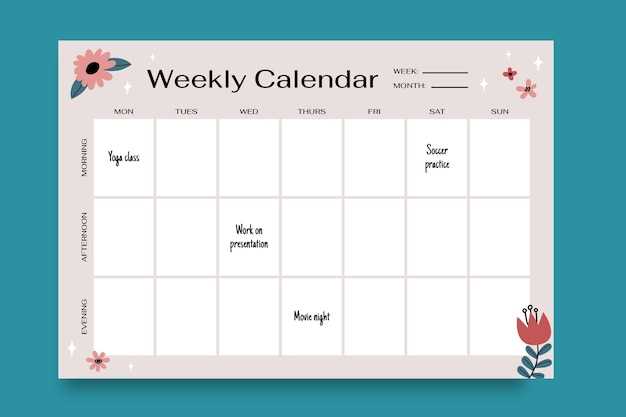 free vector calendar template