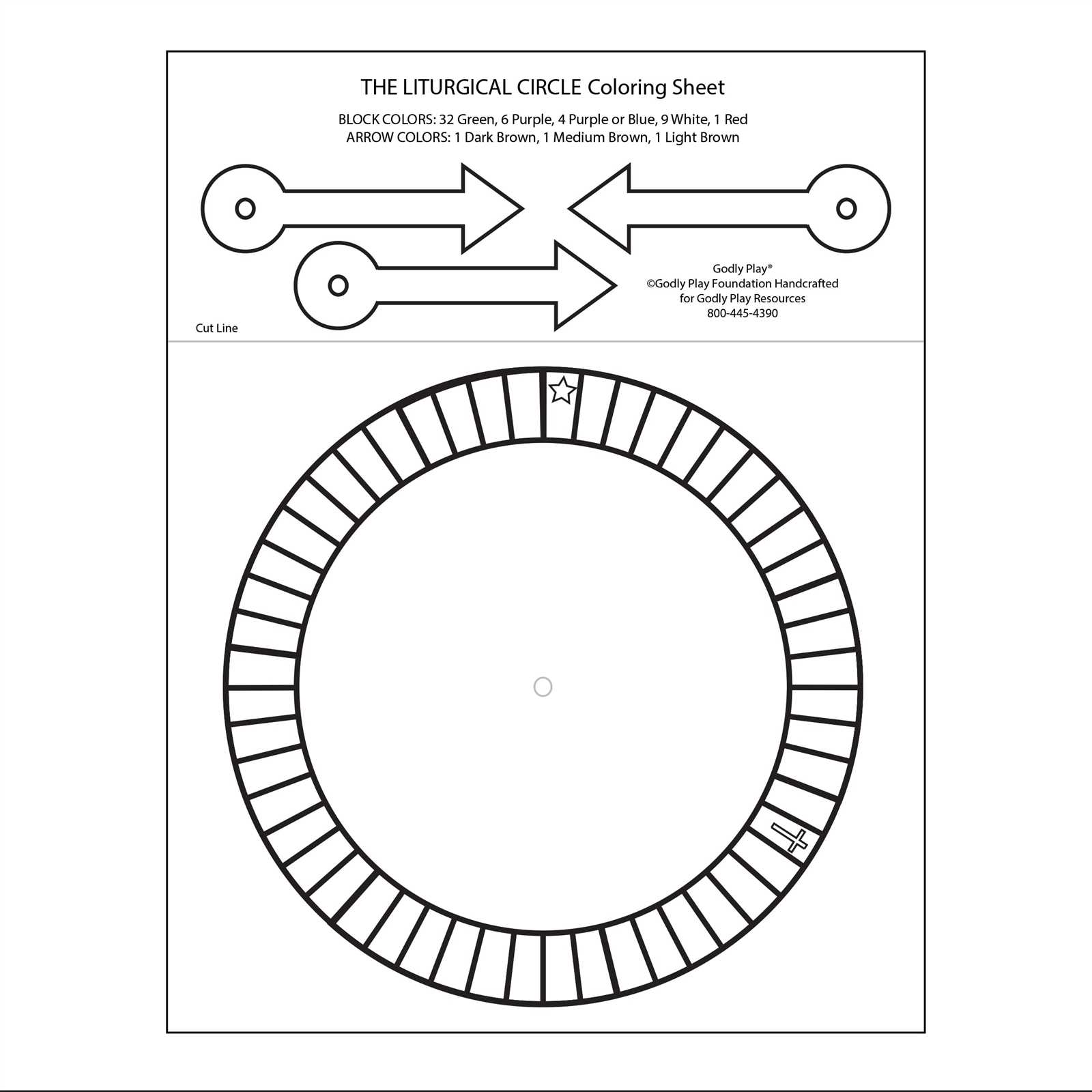 liturgical calendar wheel template