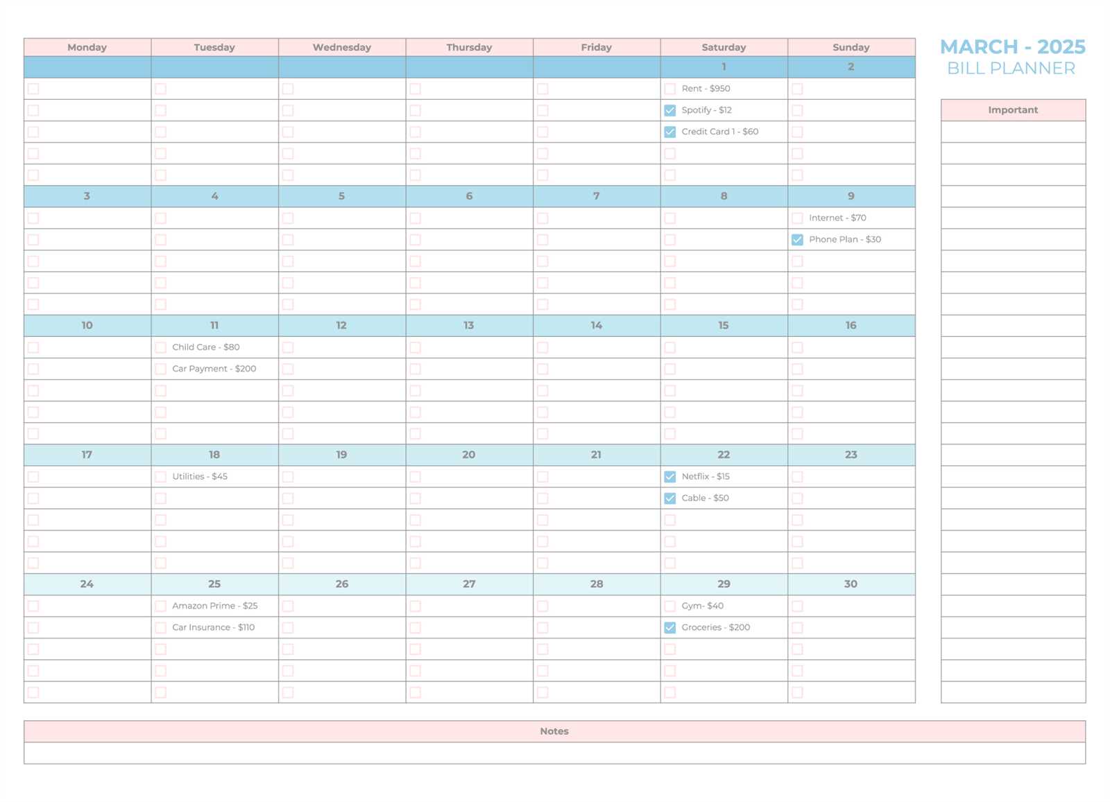 free 90 day calendar template