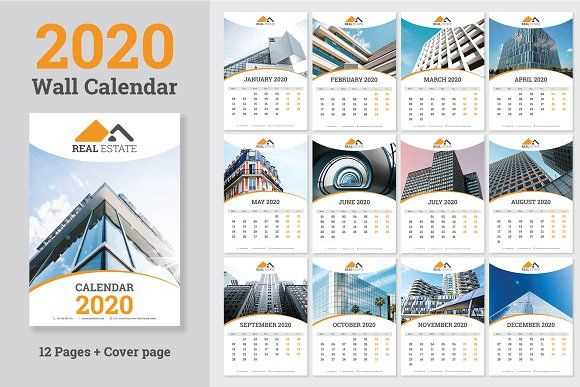 calendar front cover template