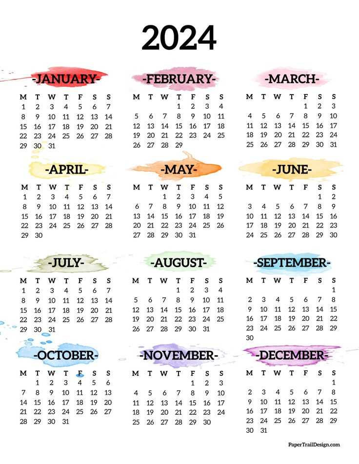 one page 2026 calendar template