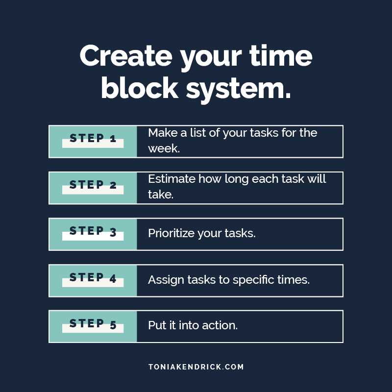 calendar block template