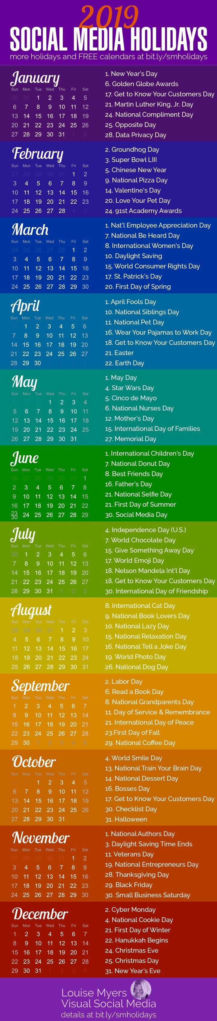 social media calendar template 2025 free