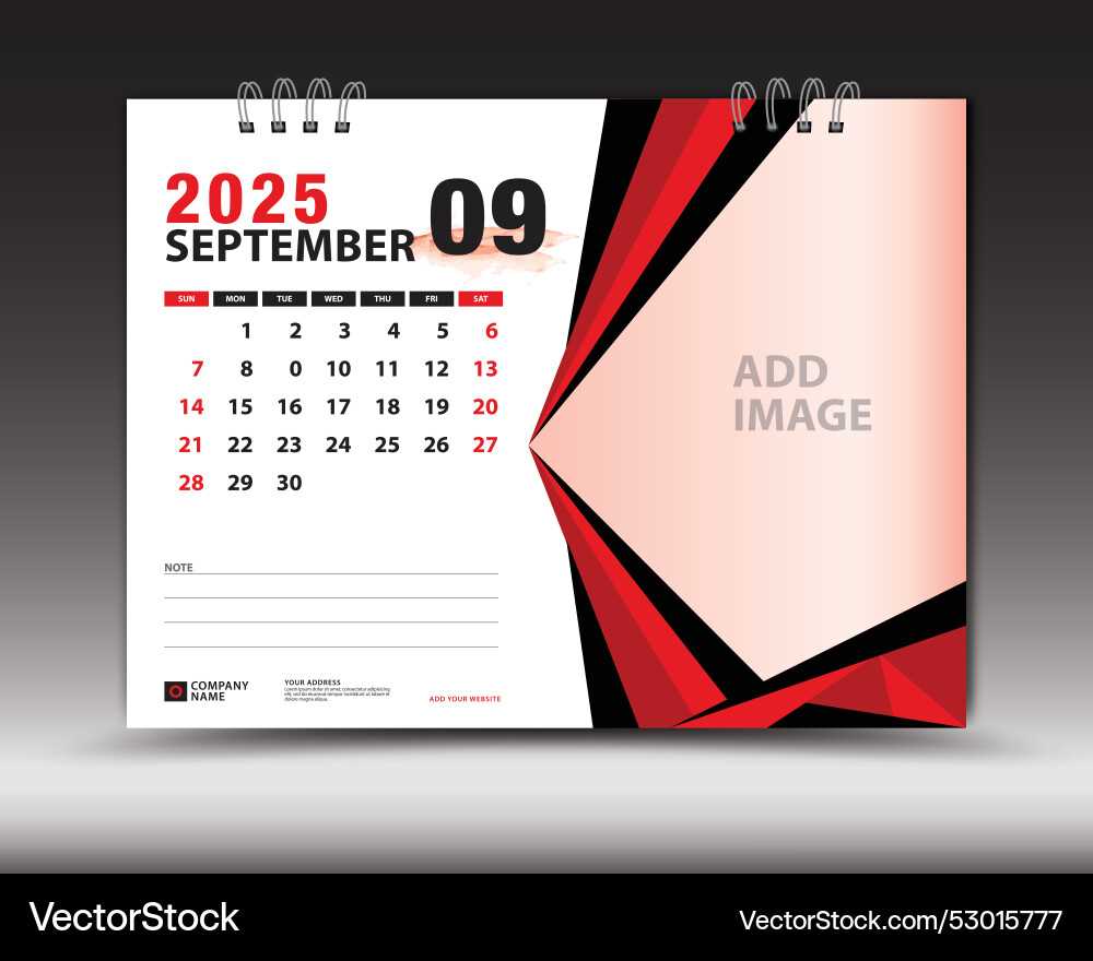 2025 desktop calendar template