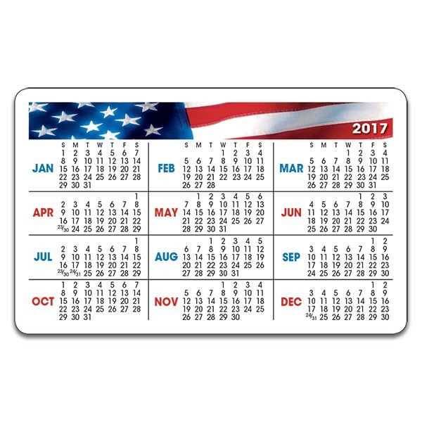 wallet size calendar template