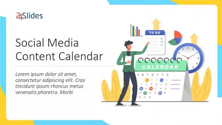 creating a social media calendar template