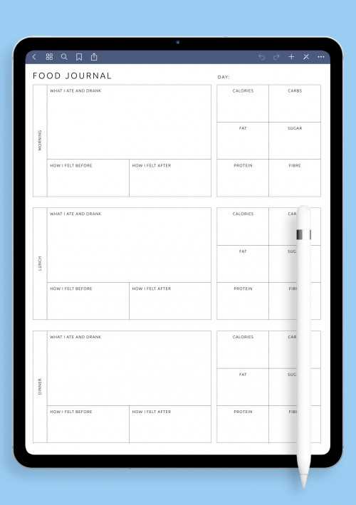 free calendar template for ipad