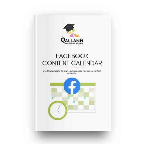 facebook content calendar template free