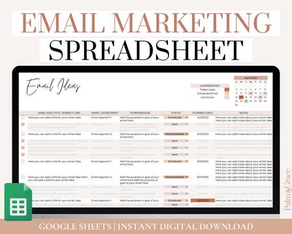 calendar email template