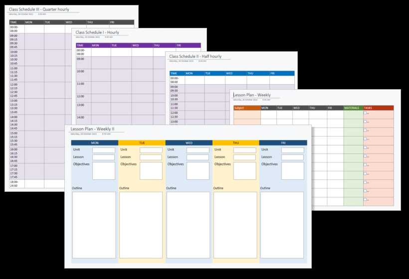 onenote calendar template