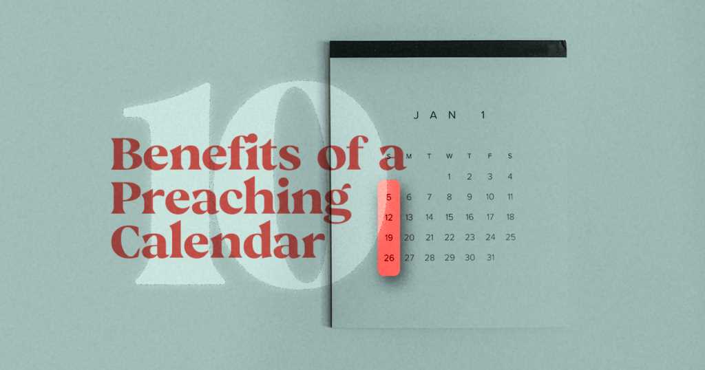 free preaching calendar template