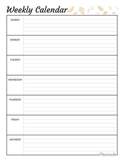 blank 5 week calendar template