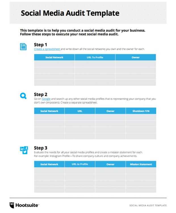 social media calendar template hootsuite