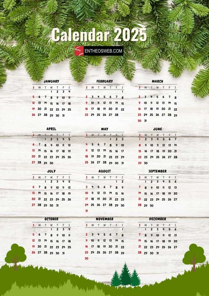 free blank calendar template 2026