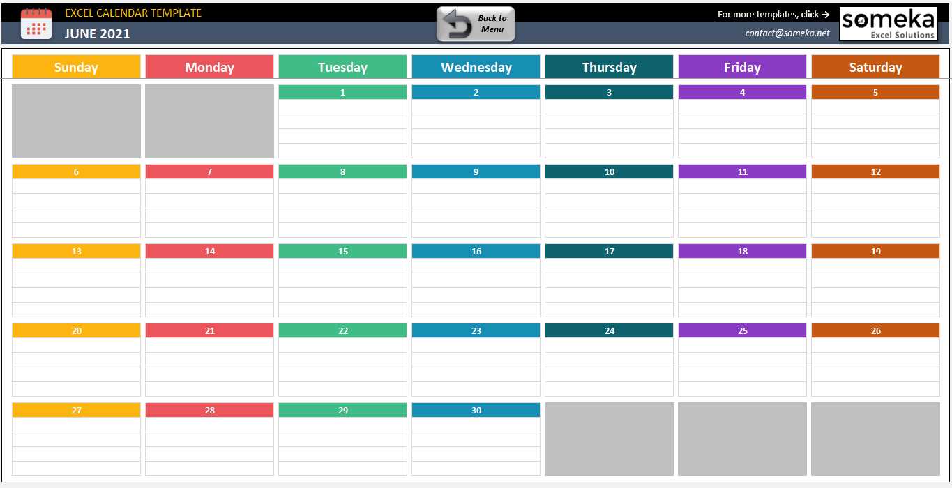 event calendar spreadsheet template