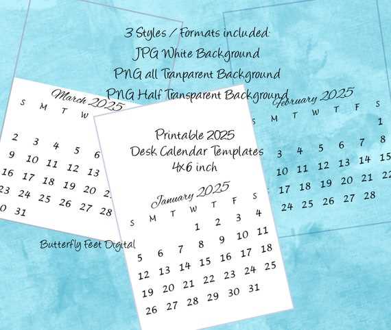 download calendar template 2025