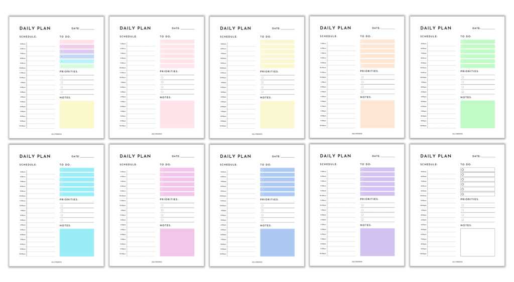 calendar with time slots template