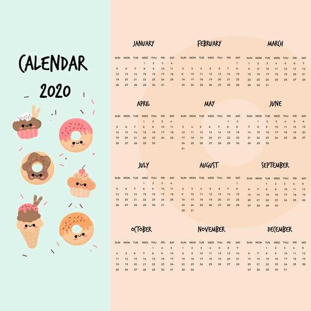 cute calendar template free