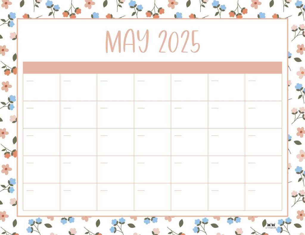 may 2026 calendar template