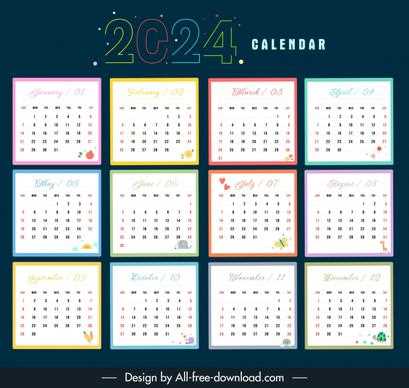 calendar template photoshop