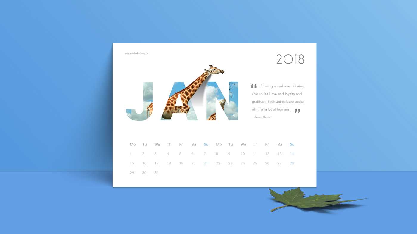 photographer calendar template