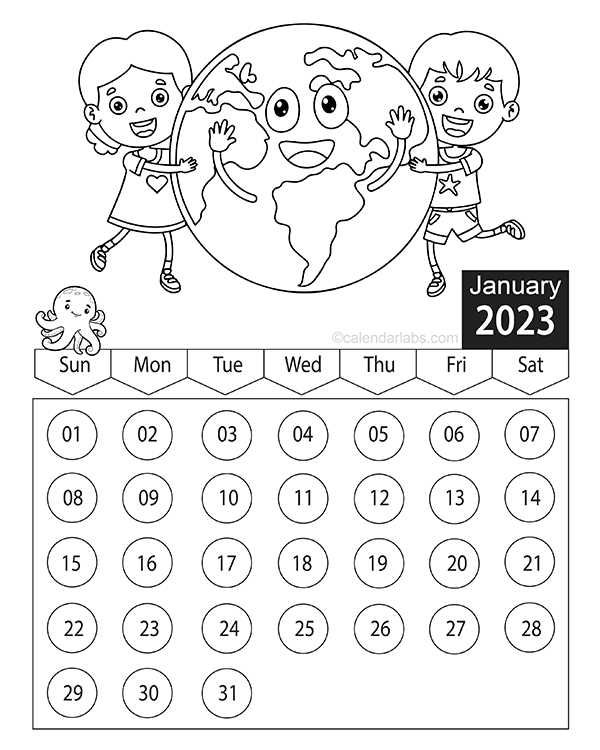 free printable preschool calendar templates