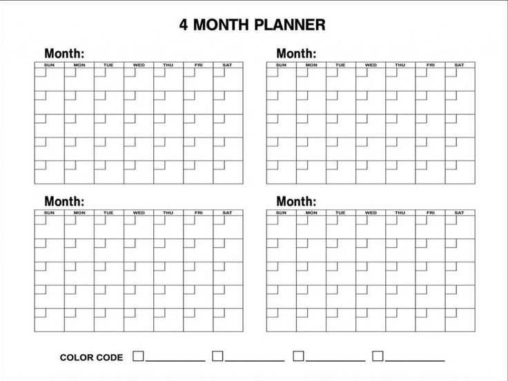 calendar template 3 months per page