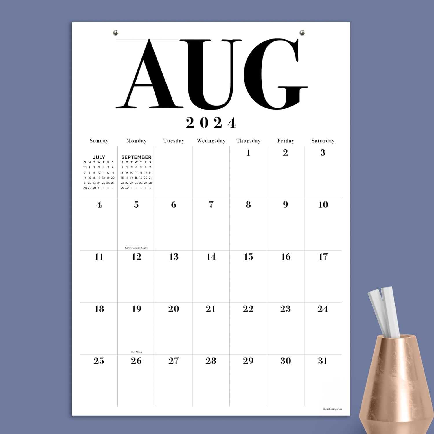 2025 publisher calendar template