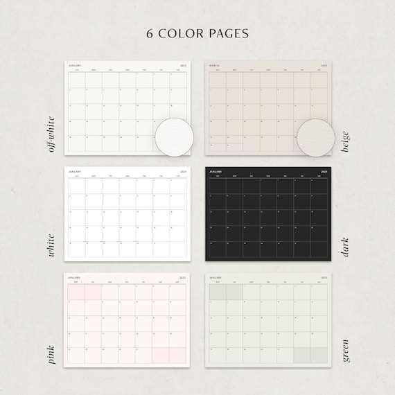 goodnotes calendar template 2026