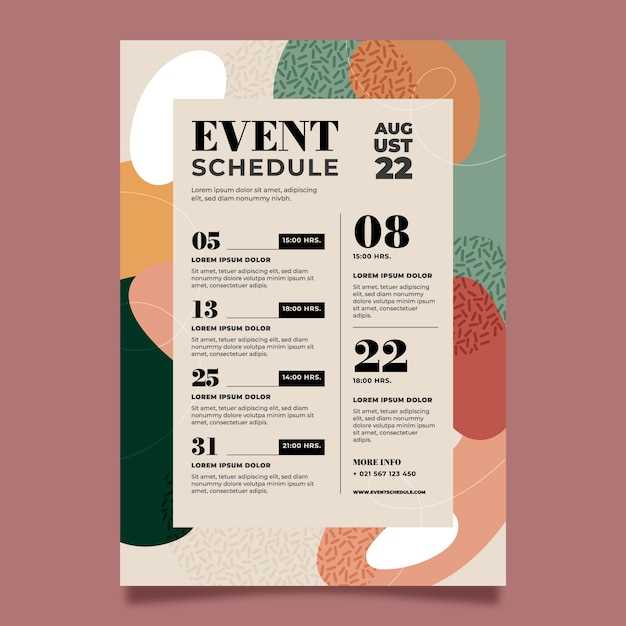 event calendar template free download