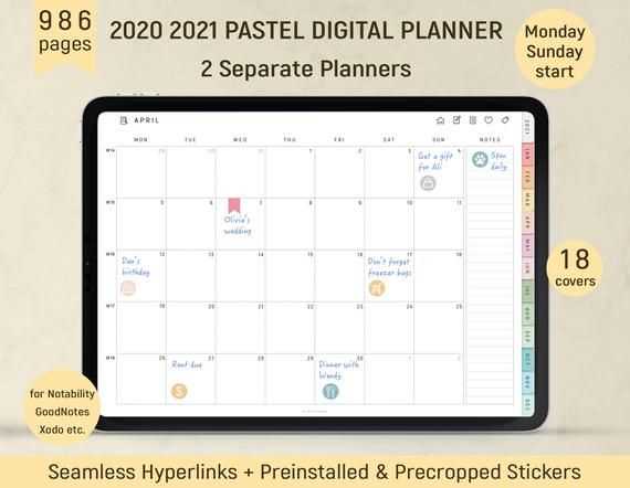 calendar template 2026 goodnotes