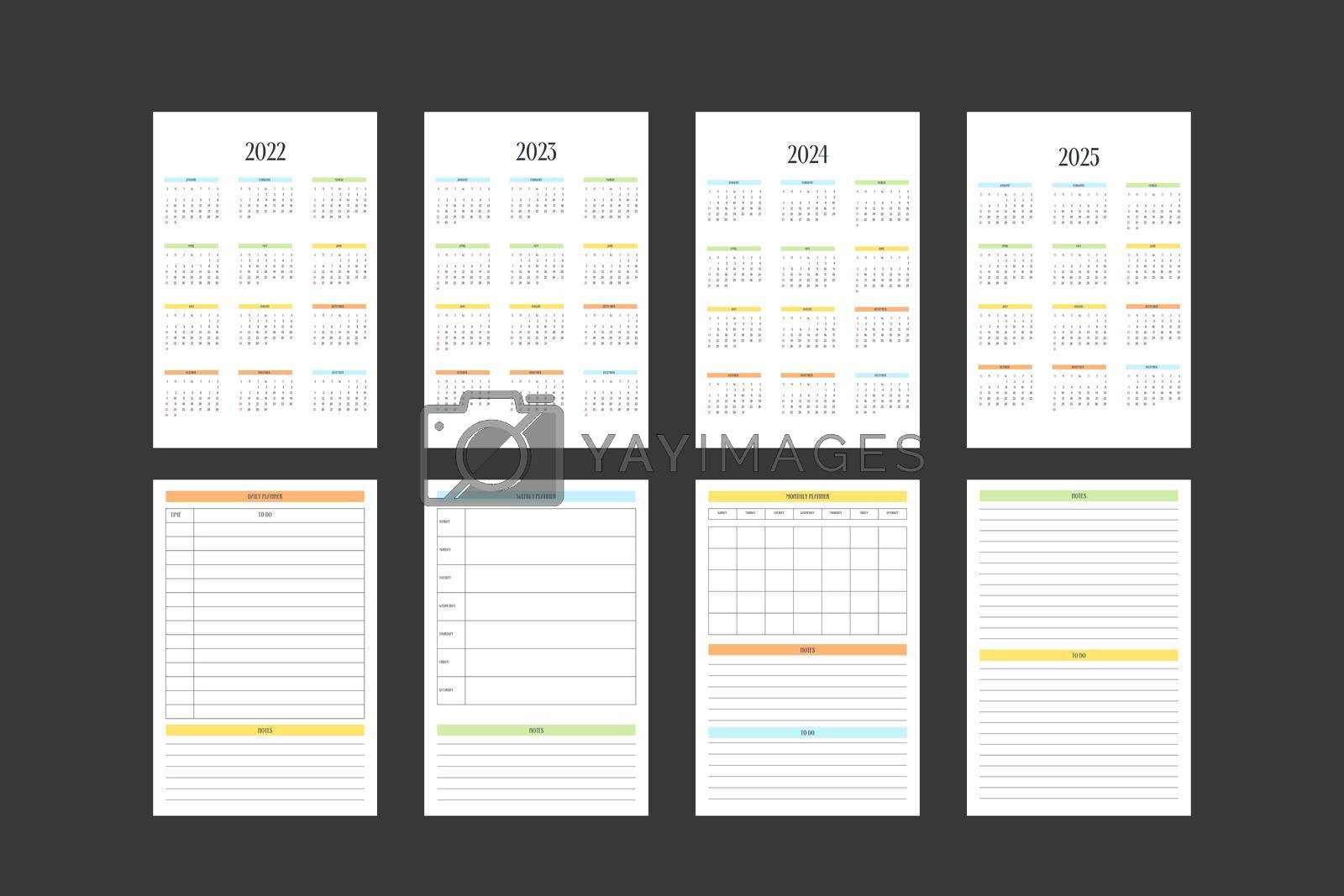 2026 calendar indesign template
