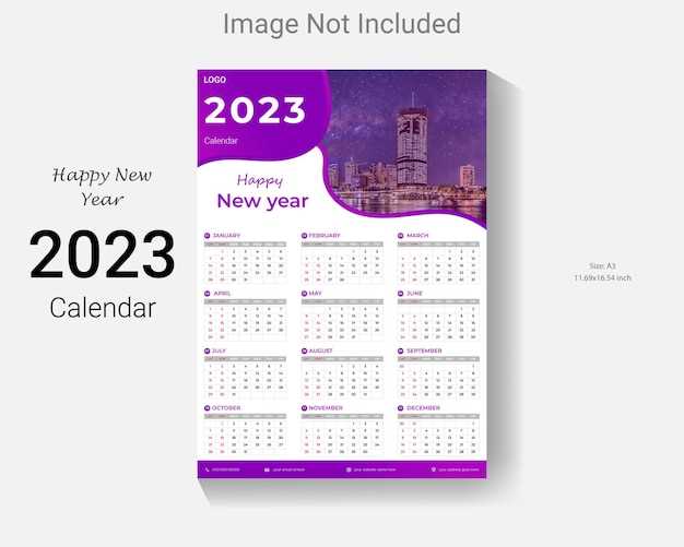 easy editable calendar template