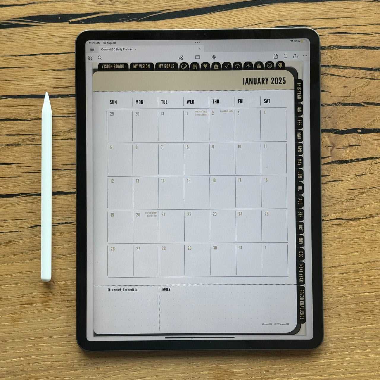 goodnotes calendar template free 2026 goodnotes calendar template free 2026