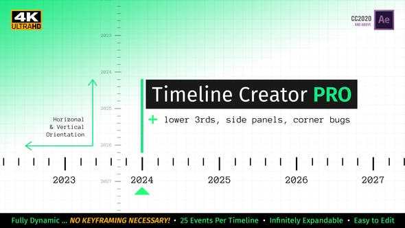 calendar after effects template free