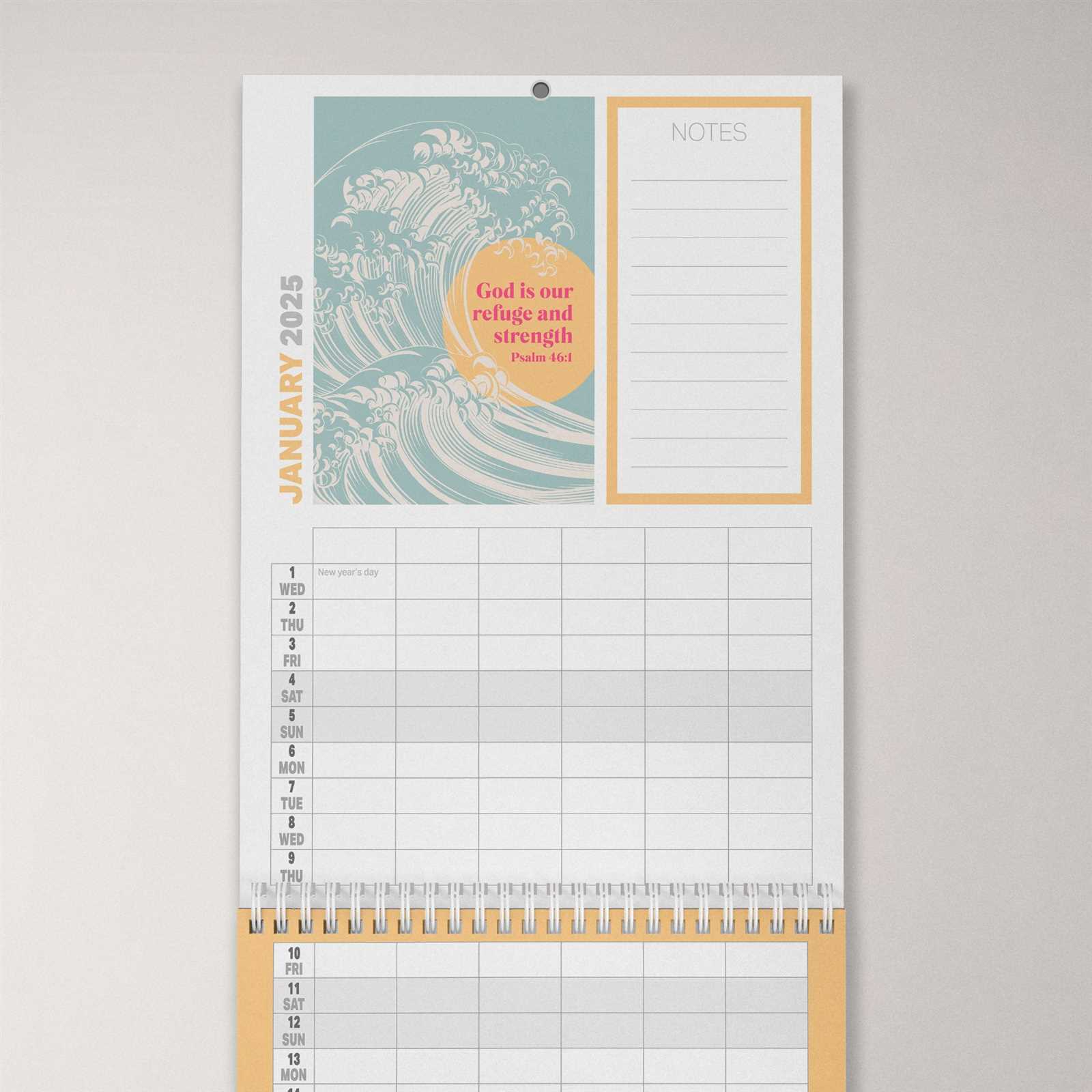 family planner calendar template