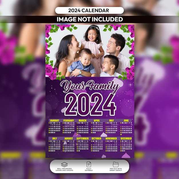 family calendar template