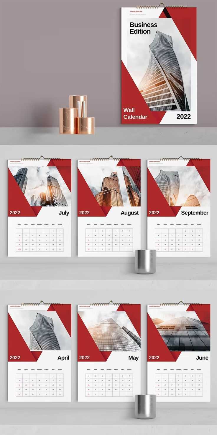 wall calendar template indesign