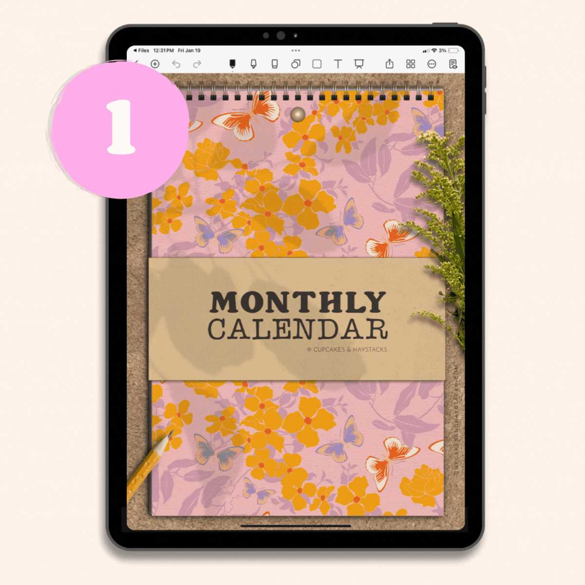 calendar publisher template