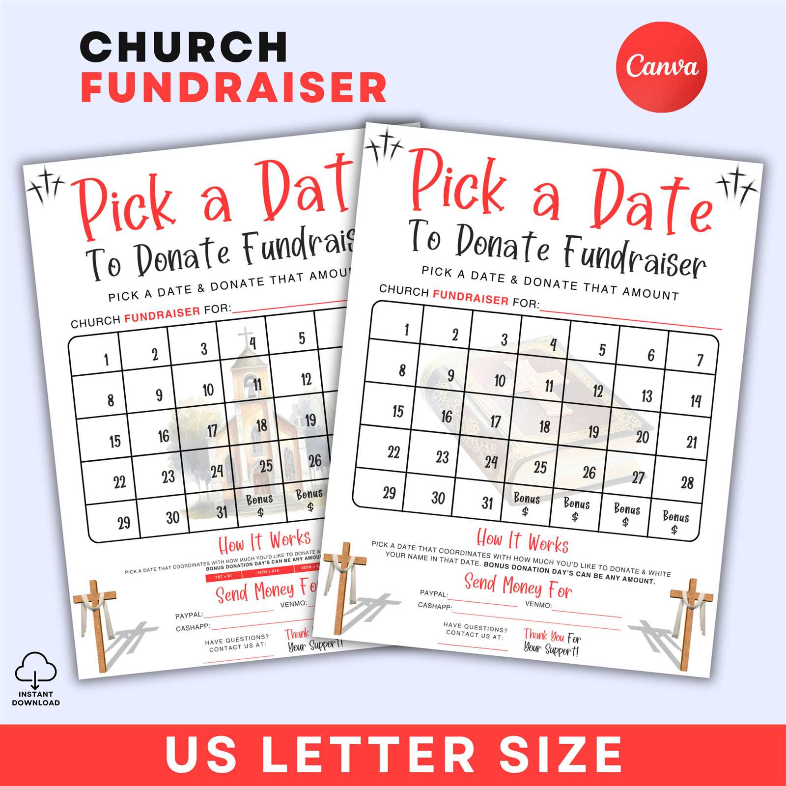 monthly church calendar template