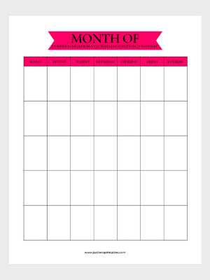 8x11 calendar template