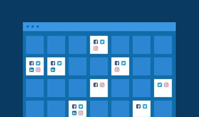 creating a social media calendar template