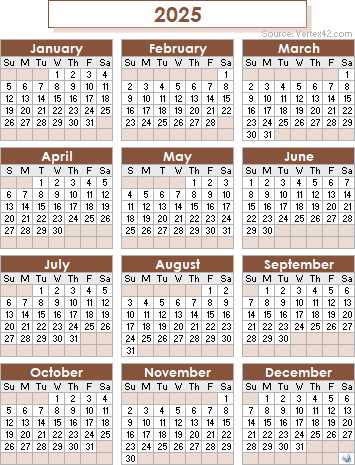 august calendar template 2025