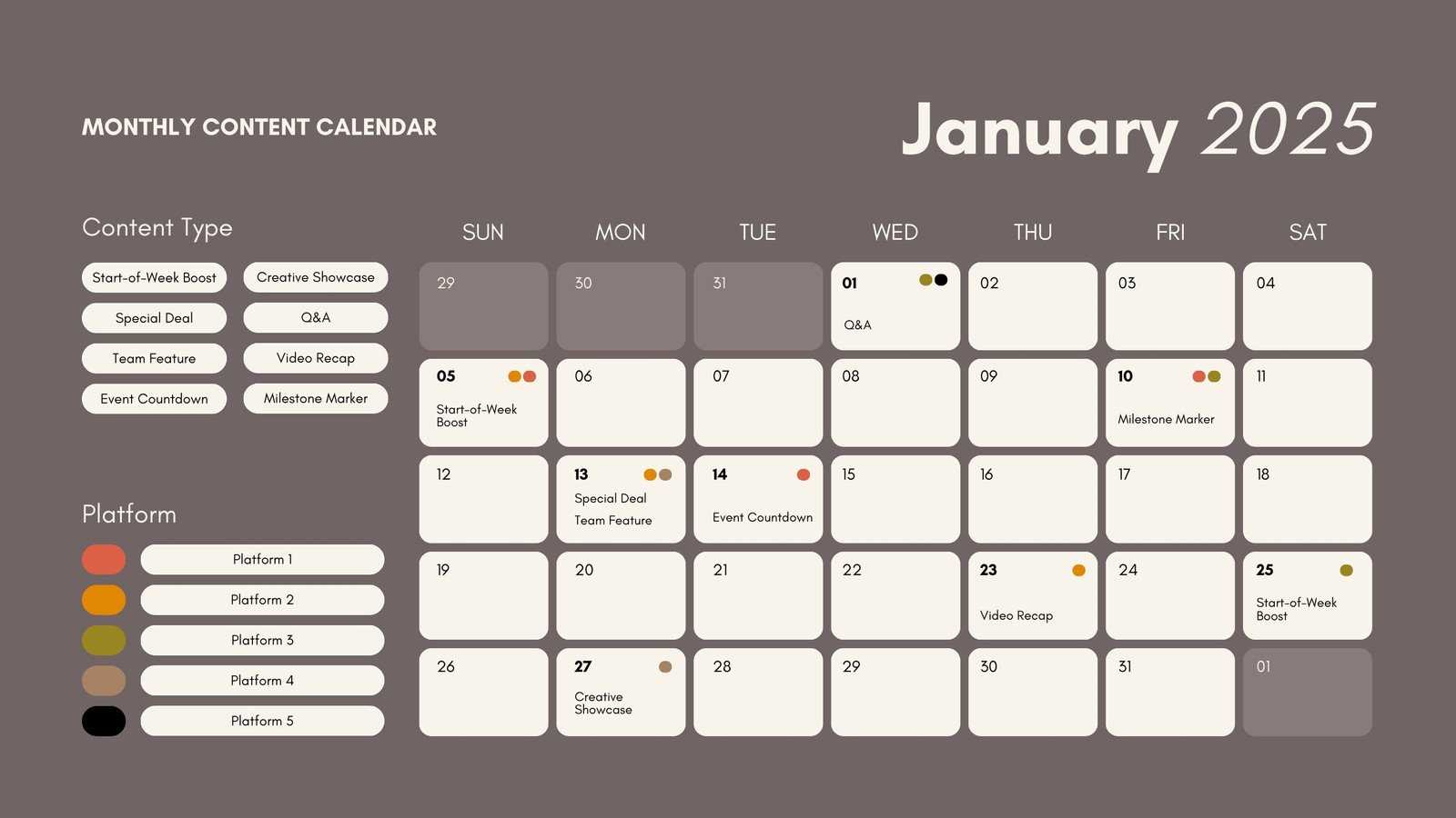 canva free calendar templates