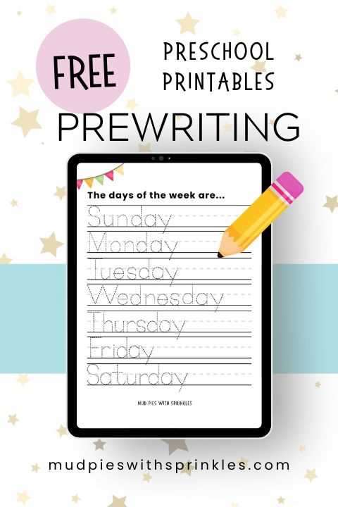 printable preschool calendar templates