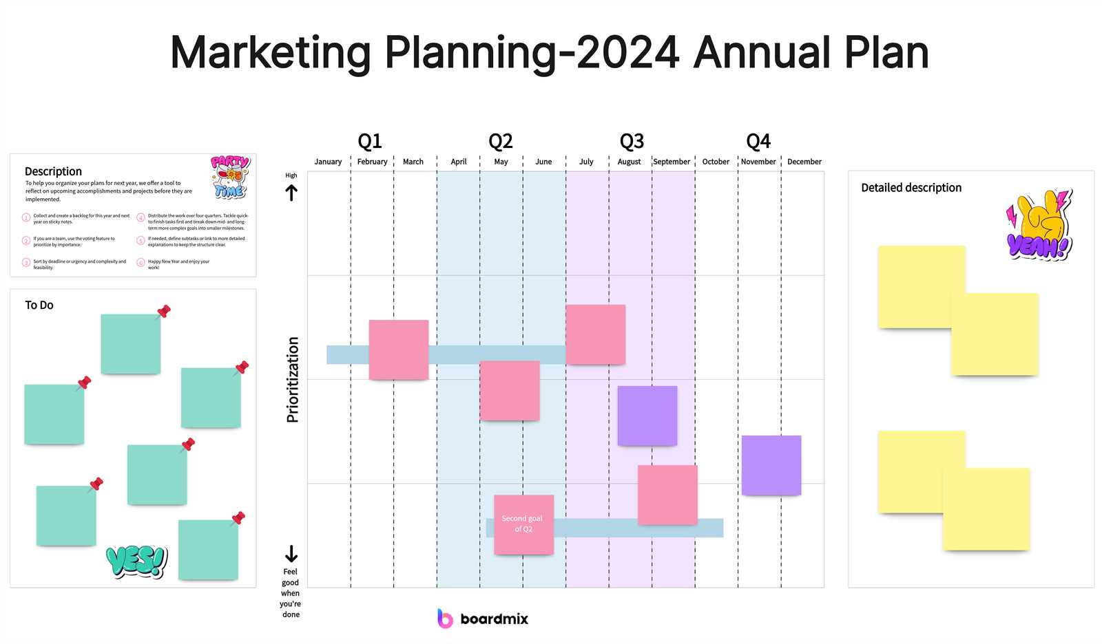 annual planning calendar template