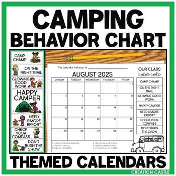 summer camp calendar template 2026